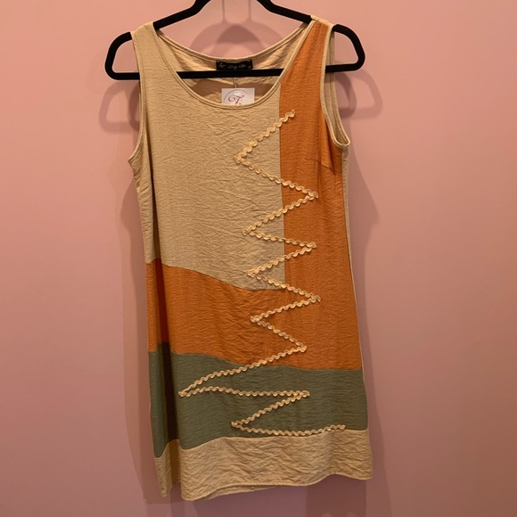 Linen-Viscose Dress - Picture 5 of 6